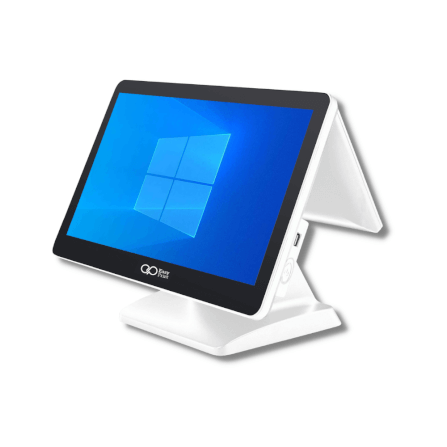 เครื่อง POS ระบบ WINDOWS W1PLUS สีขาว (2 หน้าจอ)_1